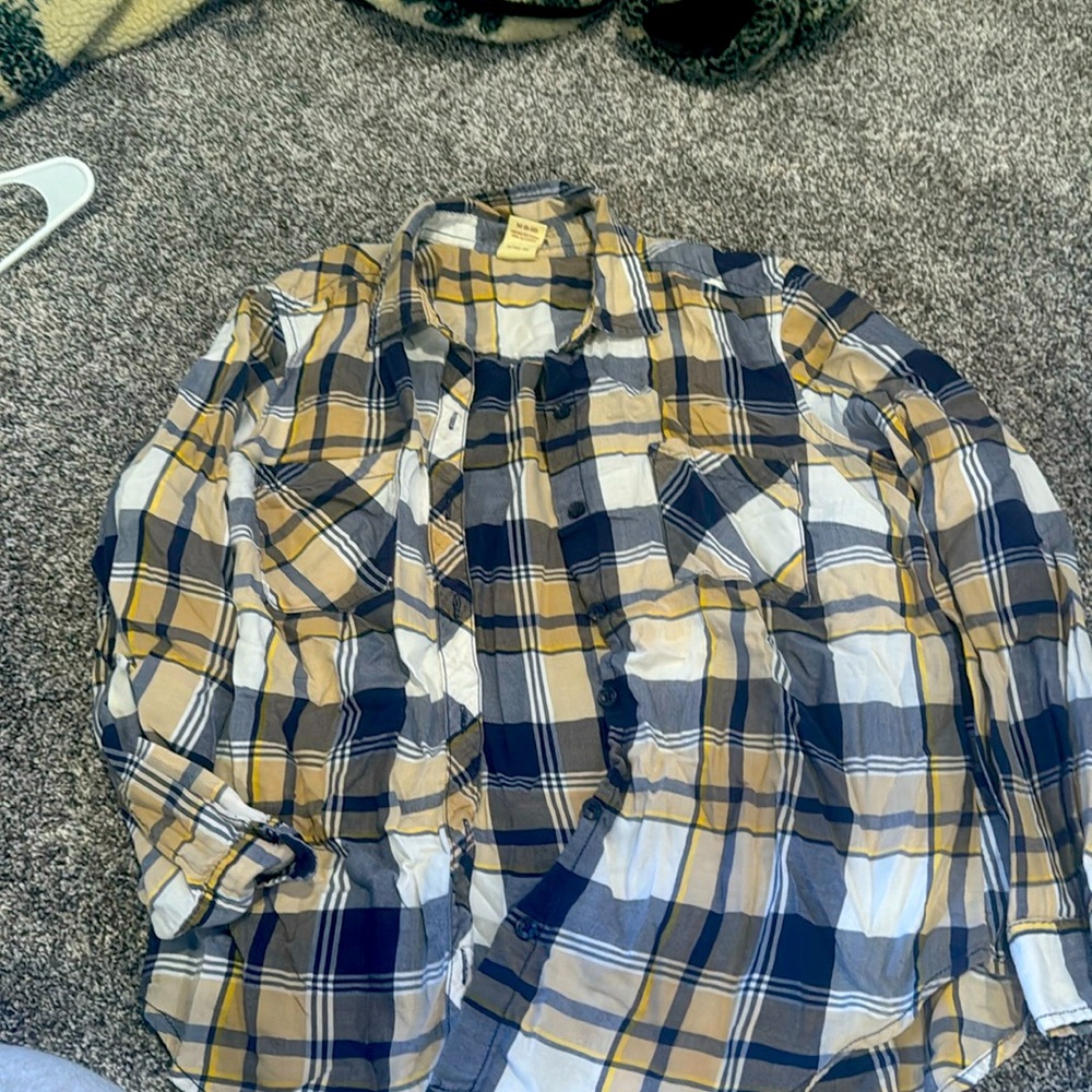 Nice flannel shirt.